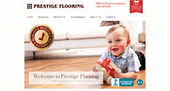 Desktop Screenshot of prestigeflooring.org